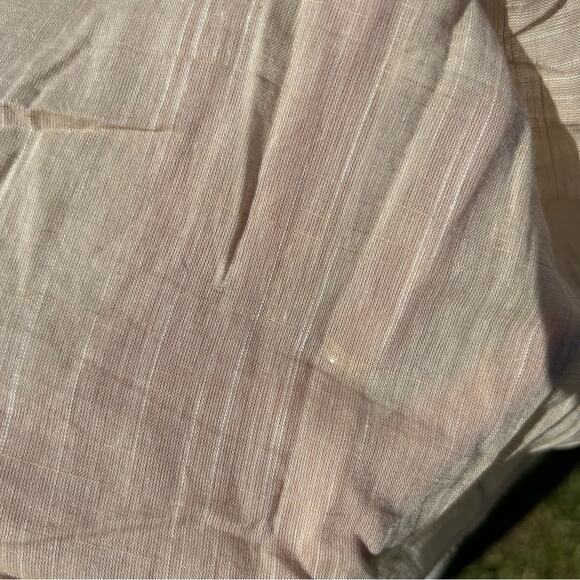 Studio M Woman’s Blouse, Tan Color sheer top, Size Medium - Picture 4 of 12